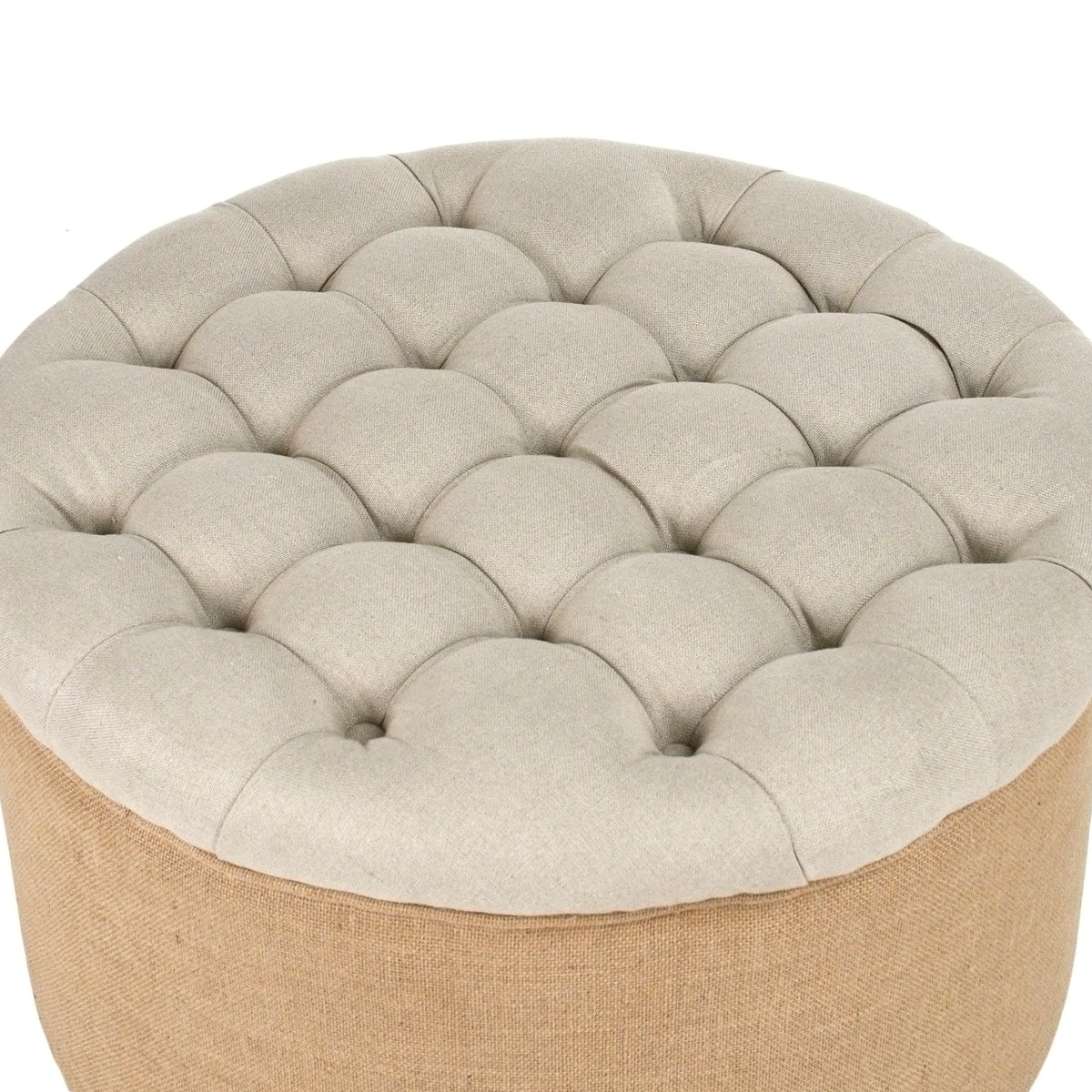 Round Ottoman by Zentique