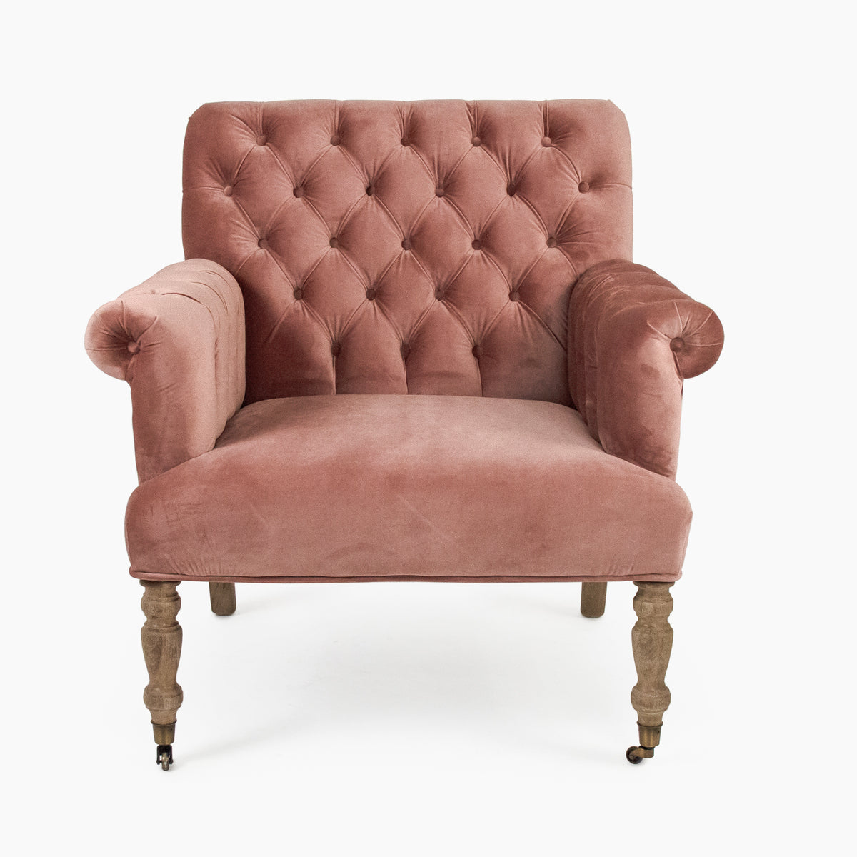 Lorraine Tufted Arm Chair by Zentique