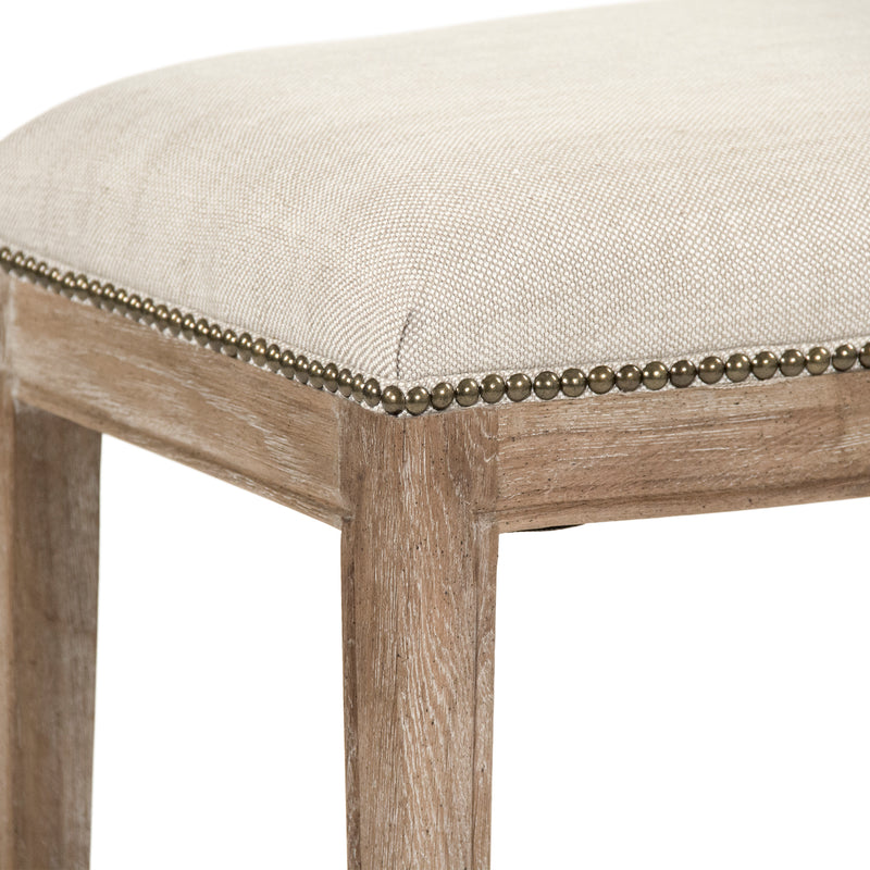 Cora Counter Stool w/ Nailhead by Zentique