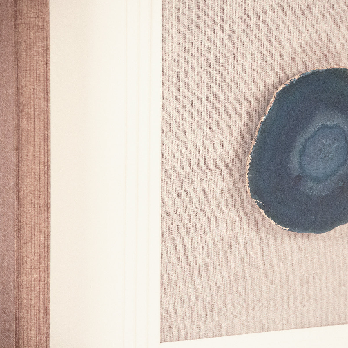 Blue Geode Acrylic Wall Art by Zentique