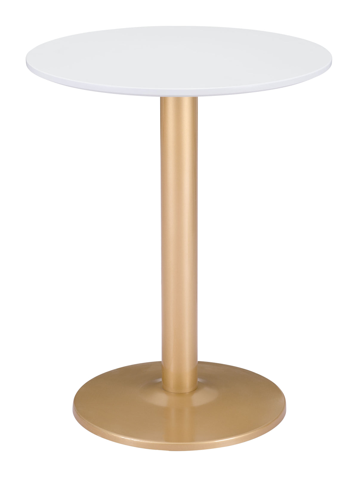 Alto Bistro Table White & Gold