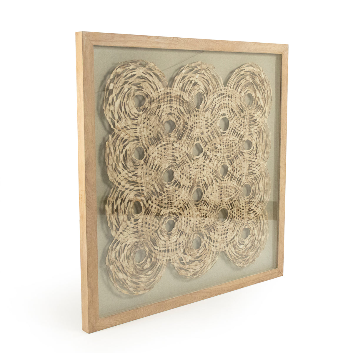 Abstract Paper Framed Art by Zentique