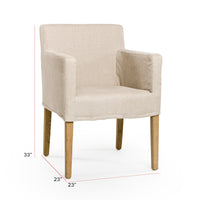 Avignon Slipcover Arm Chair by Zentique