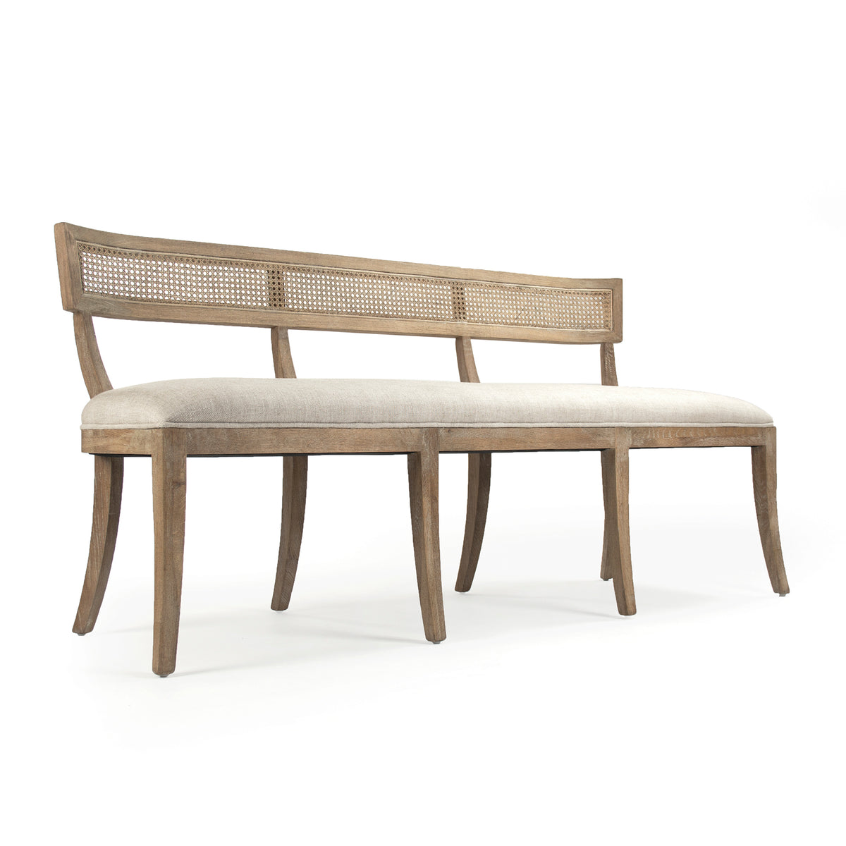 Carvell Cane Back Bench by Zentique