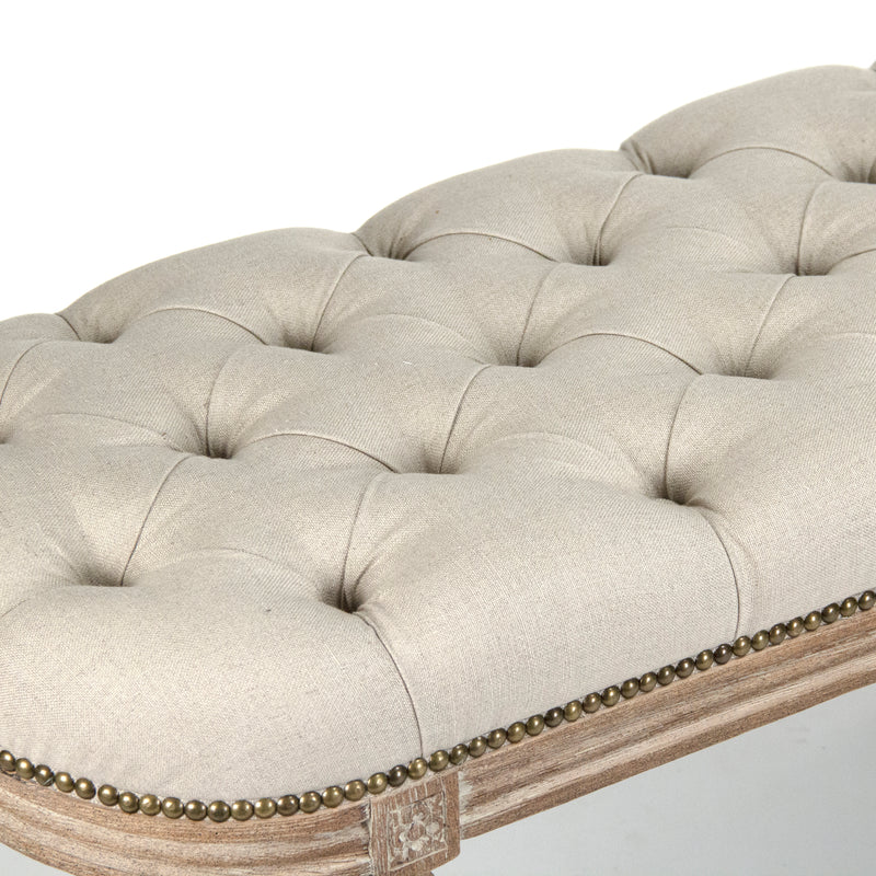 Michel Tufted Bench by Zentique