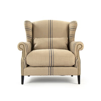 Napoleon Half Wingback Chair by Zentique