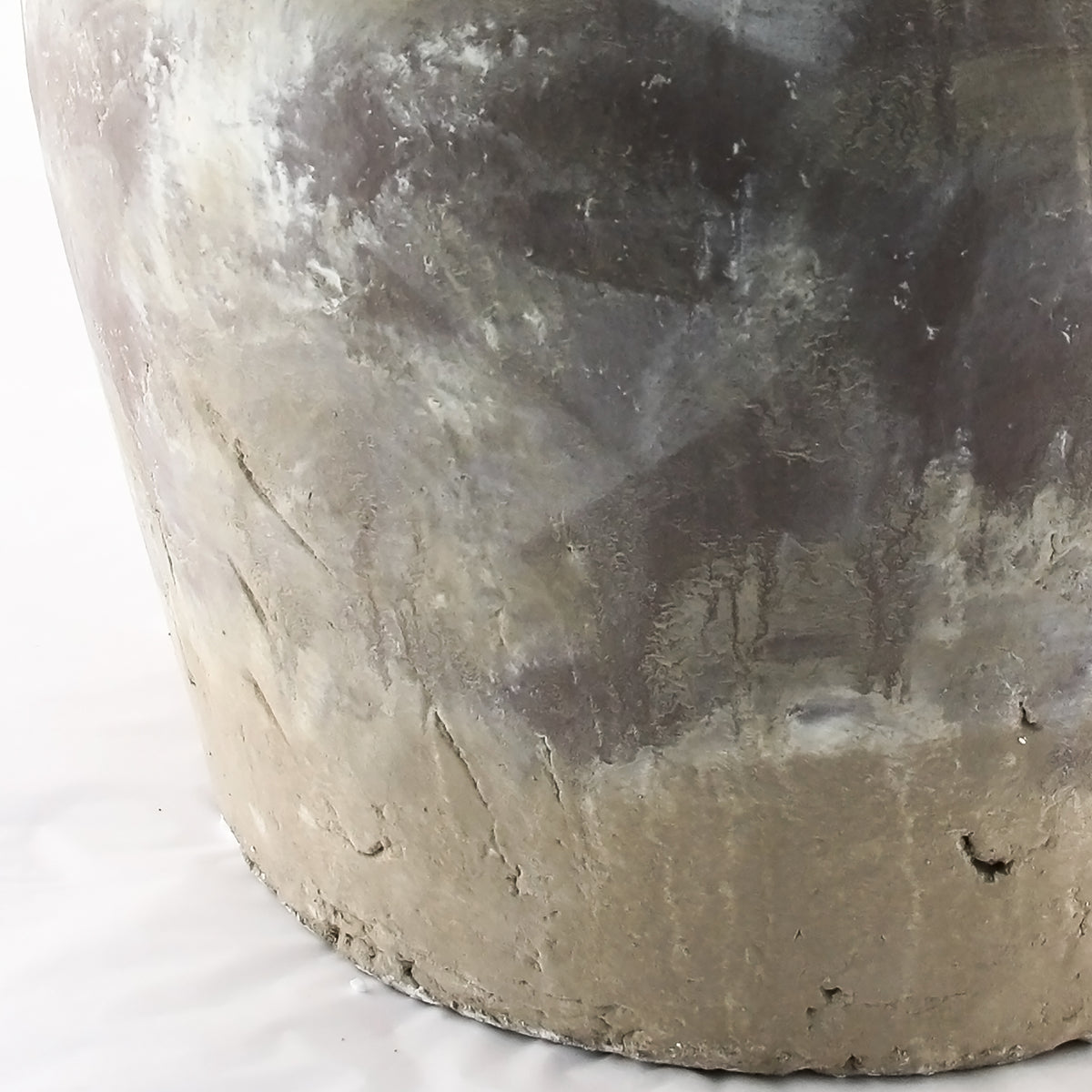 Distressed Grey Wash Jar (4869S A292) by Zentique