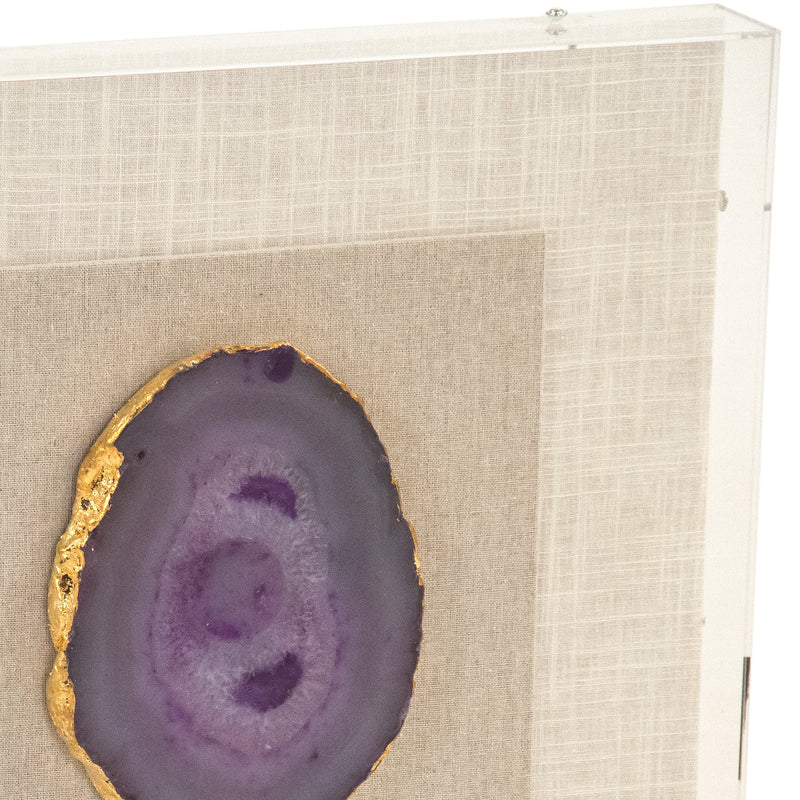 Geode Acrylic Framed Wall Art by Zentique