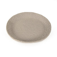 Grey Cross Weave Platter Medium by Zentique