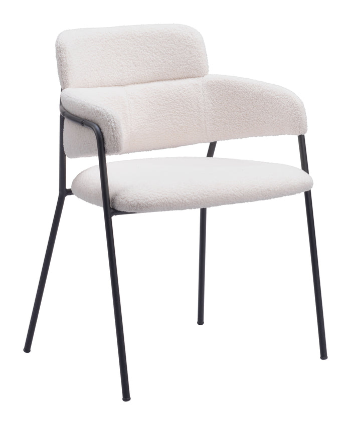 Marcel Dining Chair (Set of 2) Cream