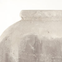 Distressed Grey Wash Jar (4871L A292) by Zentique