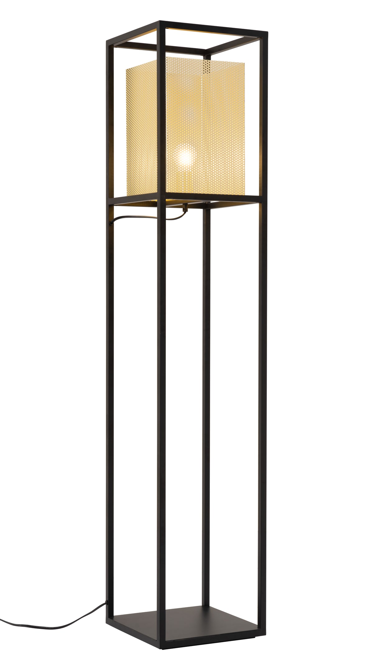 Yves Floor Lamp Gold & Black